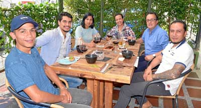 Miguel Ángel Buitrago Barrera, Johnnatan Ruiz Castaño, Estefanía Sánchez Patiño, Nataly Bolaños Terán, Enrique Florido Merchán y