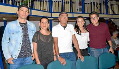 Andrés Felipe Henao Uribe, Martha Cecilia Uribe Álvarez, Luis Felipe Henao Marín, María Fernanda Henao Uribe y Andrés Felipe Gil