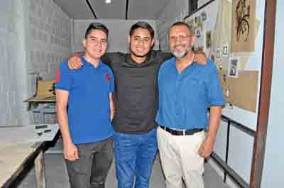 Carlos Andrés Castaño Páez, Julián David Hidalgo Castaño y Juan de Dios Cornejo Gómez.