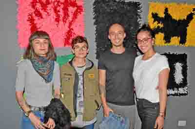 Marcela Marín Arcila, Andrea Marín Arcila, Rafael Cárdenas Osorio y Mariana Alzate Osorio.