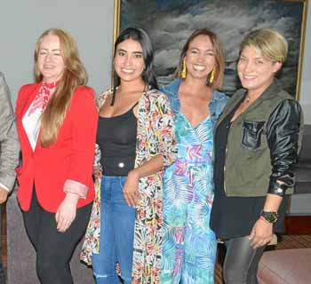 Mariana Gómez Zuluaga, María Camila Agudelo Quintero, Lina López Castrillón y Carolina Giraldo Bermúdez.