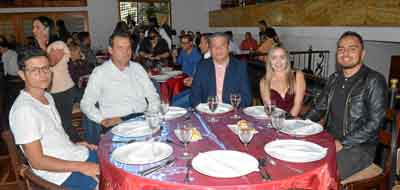 Jonhnnatan Hurtado Hernández, Cristian Zuluaga, Gustavo Villada López, Estefanía Krastz y Óscar Gil Velásquez.