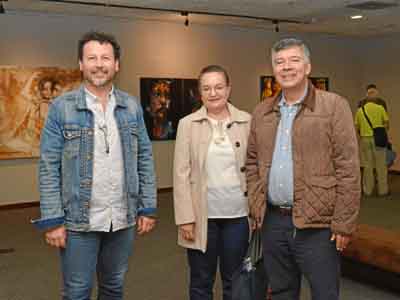 Jorge Hernán Lagos, Magda Ibarra Orrego y Adolfo León Grisales.