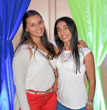 Melissa Vergara Carvajal y Ángela María Cano Toro.