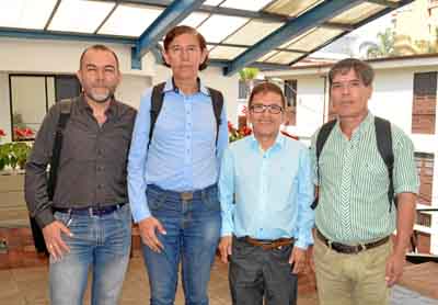 Martín Jair Sánchez, Jaime Osorio García, John Jairo Montoya y Melquicedec Flórez. 