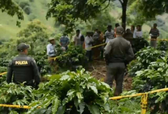 Sitio del accidente.