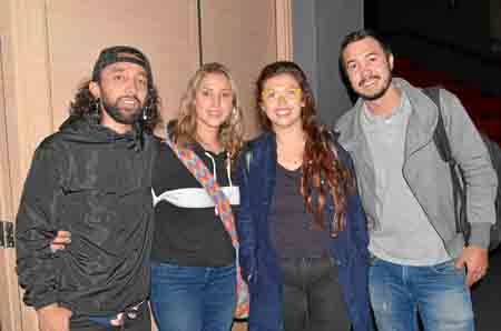 Óscar Chaves, Daniela Nietzen, Isabel Osorio y Johnier Giraldo.