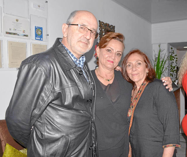 Luis Alberto Toro Carvajal, Martha Elena Arias Torres y Carmen Giraldo.