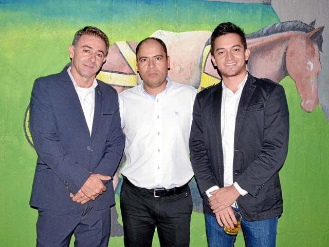 José López Gómez, Julián Andrés López y Pablo Andrés Giraldo Segura.