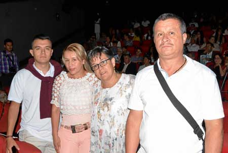 Sebastián Sánchez Salazar, Luz Elena Bedoya Salazar, María Esneda Salazar Ramos, Gabriel Adolfo Sánchez Orozco.