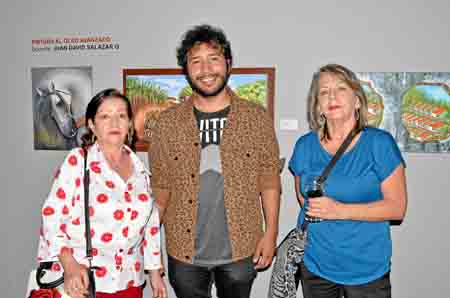 Rosaura López Hernández, Daniel Ramírez Ramírez y Luz Alzate Arce.