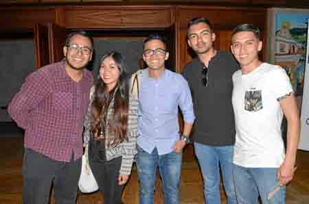 Mauricio Velosa Mendieta, Alexa Capera Rivera, Miller Muñoz Pachón, Andrés Rodríguez Bustos y Edwin Betancourt Gómez.