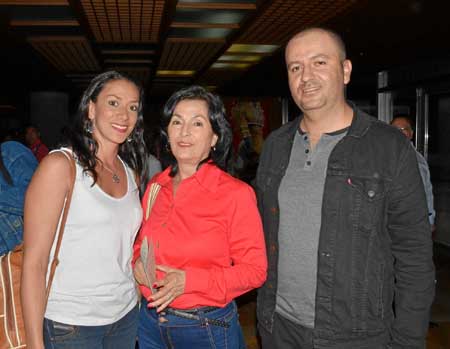 Érika Restrepo Quiceno, Cielo Castaño Villa y Jorge Rivera Castaño.