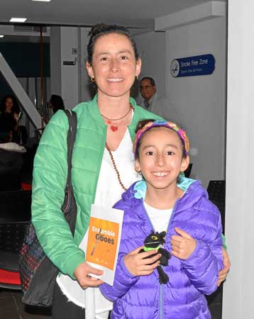 Diana Reyes Arias y Luna María Alonso Reyes.