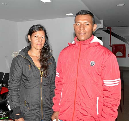 María Rocío Duque Cardona y Iván Darío Avendaño Duque.