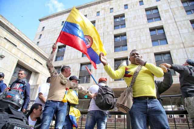 Protesta de soldados