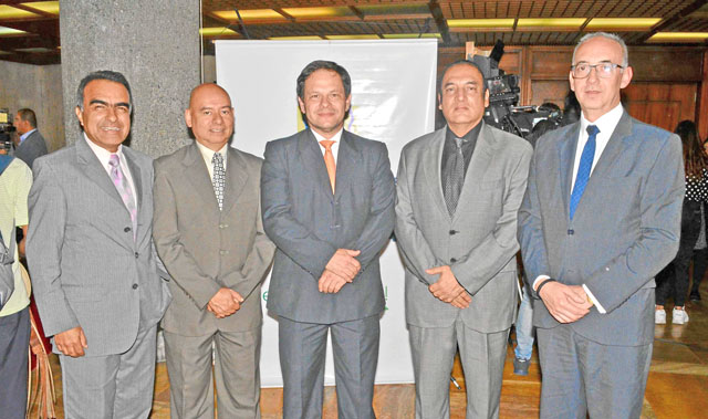 Humberto González Giraldo, Luis Guillermo Morales Quiceno, Hernán Darío Gutiérrez Vásquez, Carlos Hernán Salazar González y Jaim