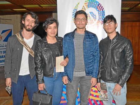 Julián Peña López, Lina Marcela Otero, David Francisco Godoy Rincón y Camilo López.