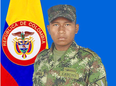 Foto | Cortesía Ejército Nacional | LA PATRIA  Fredy José Castillo López, de 19 años.