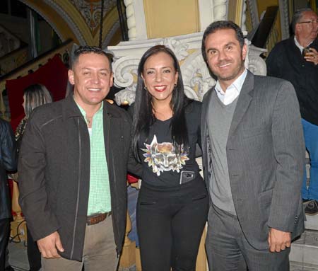 Rubén Darío Betancur Ocampo, Sandra Marcela Osorio Castellanos y Guillermo Valencia Alzate.