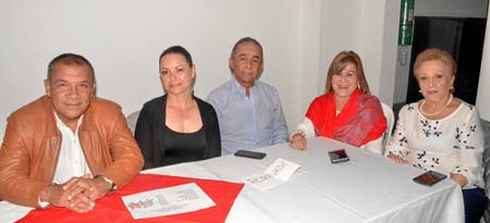 Hernán García Marín, Liliana Cifuentes Buitrago, Álvaro Alfonso Galván Guerrero, Leslie García Quintero y Blanca Restrepo Girald