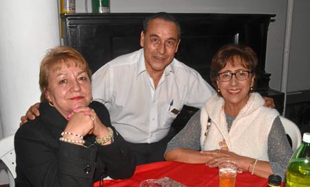 María Helena Salgado Morales, Germán Palacios Sánchez y Irene Álvarez Cortés.
