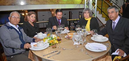 Hernán Castro Loaiza, Claribel Rojas Ramos, John Jairo Muñoz Zuluaga, María Lucero Ramos Bedoya y Rodrigo Pulgarín Llano.