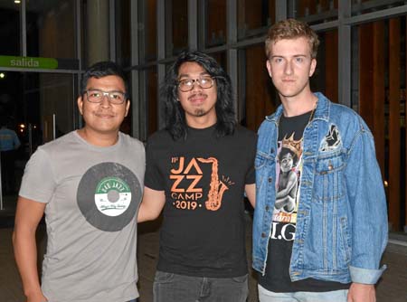 Samuel Muñoz Enríquez, Stephen Pale y Thomas Killackey.