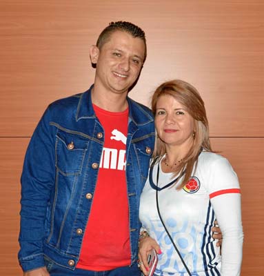 Andrés Gómez Ocampo y Patricia Agudelo Fierro.