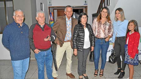 Antonio López López, Ramón López Serna, Gentil Cardona Zapata, Lola Aristizabal Ospina, Bibiana Cardona Aristizbal, Sandra Milen