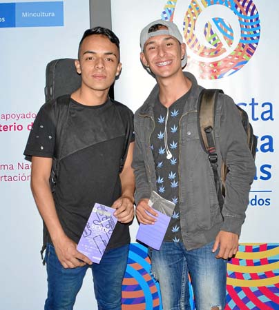 Jhan Carlos Palacio Colorado y Sebastián Osorio Giraldo.