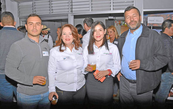 Mateo García Lotero, Luz Gladys García Vargas, Lorena García González y José Antonio Trujillo de los Ríos.