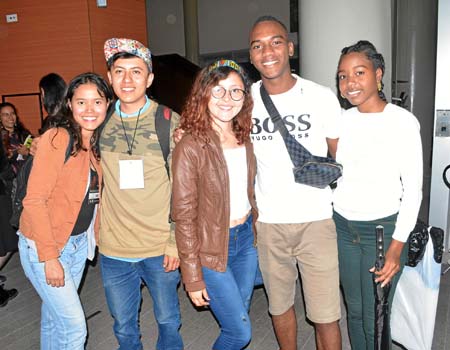 Natalia Orjuela Branch, Juan Camilo Betancurth, Diana Castro Roa, Joel Tenorio Ángulo y María José Preciado.