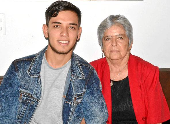 En Patacrock se reunieron en un almuerzo Sergio Parra Murcia y Lucy de los Ríos.