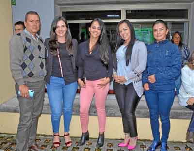 John Jairo García Gómez, Ana María Villa Giraldo, Ana María Urbina Quintero, Francia Martínez Llanos y María Isabel Jiménez Zulu