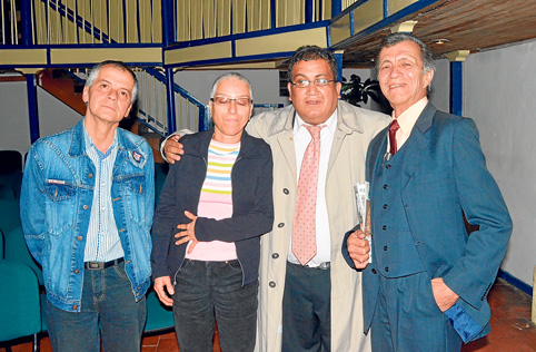 Héctor Hernando López Hincapié, Claudia Encinales Gallo, César Augusto Cifuentes Arcila y Luis Fernando López Duque.
