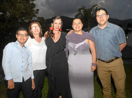 Juan Diego Correa Ramírez, Gloria Amparo Ramírez Aguirre, Paula Andrea Correa Ramírez, Luz Ángela Correa Ramírez y Leandro Corre