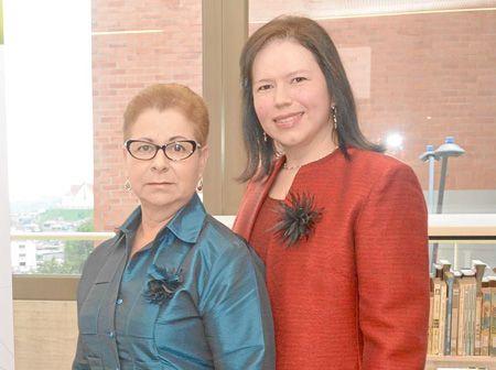 Luz Marina Osorio Buitrago y Viviana Molina Osorio.