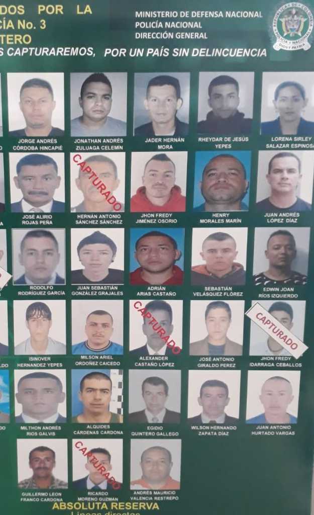 Egidio Quintero Gallego, de 51 años, el señalado, entró a a hacer parte del cartel de los 38 más buscados del Eje Cafetero, 12 d