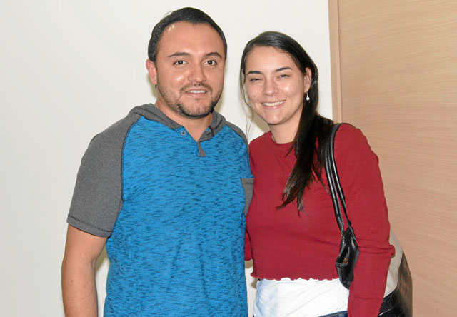 Andrés Hensley y Alexandra Gallego Giraldo.