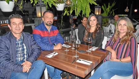 Luis Felipe Castillo Ossa, Óscar Hernán Franco Bedoya, Claudia Marcela Ramírez Zuluaga y Divanelly Díaz Martínez.