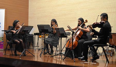 Cuarteto de cuerdas Corelli.