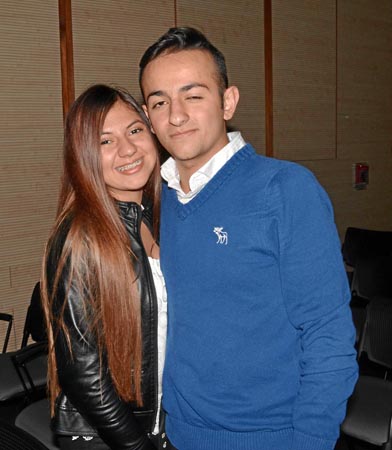 Tatiana Londoño Betancur y Santiago Palacio Vélez.