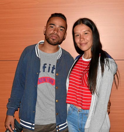 Javier Guaza Velasco y Lorena Perdomo Herrera.