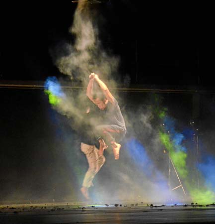 Compañía de danza contemporánea Incoballet se presentó con el montaje La cura, en el Teatro Los Fundadores.