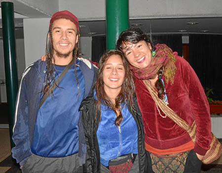 Jorge Alvarado Torres, Macarena Alvarado Torres y Mariana Loaiza Londoño.