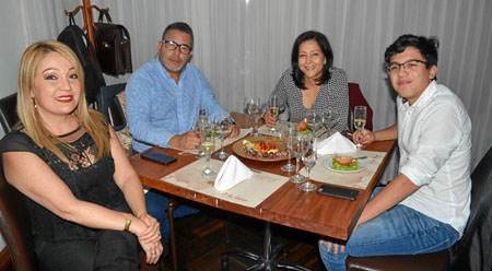 Paola Cristancho Gómez, William Suárez Grisales, Cristina Obando Morales y Juan José Montana Obando.