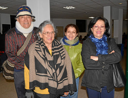 Jaime Quintero Rincón, María Luisa Rincón de Quintero, Miriam Quintero Rincón y Gladys Quintero Rincón.