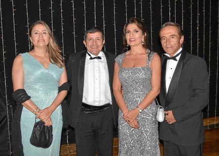 Liliana Lizcano Rivera, Alejandro Mejía Arango, Luisa Fernanda Correa Gómez y Andrés Gómez Botero.