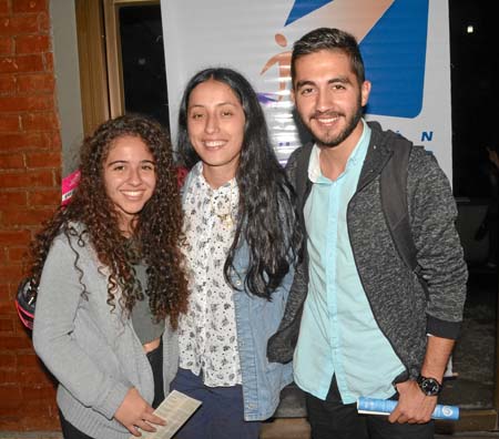 Ana Sofía Martelo Castrillón, Laura Sofía Ramírez Cardona y Pablo Andrés Calderón Blandón.